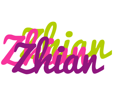 Zhian flowers logo