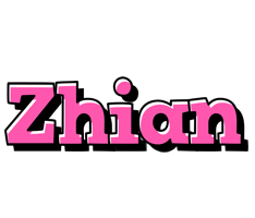 Zhian girlish logo