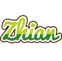 Zhian golfing logo