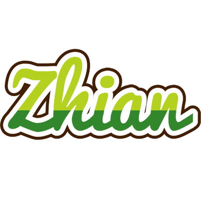 Zhian golfing logo