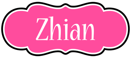 Zhian invitation logo