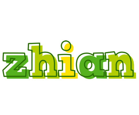 Zhian juice logo