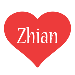 Zhian love logo