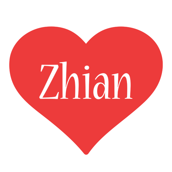 Zhian love logo