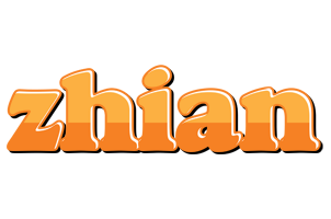 Zhian orange logo