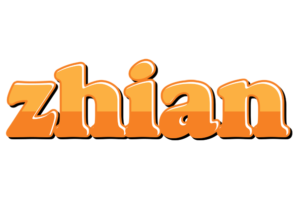Zhian orange logo