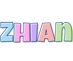 Zhian pastel logo