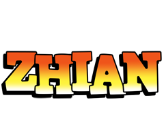 Zhian sunset logo