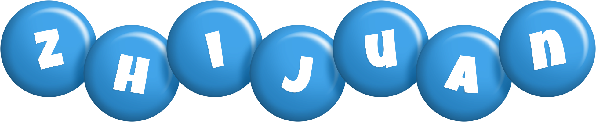 Zhijuan candy-blue logo