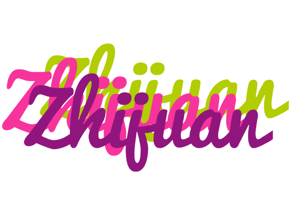 Zhijuan flowers logo