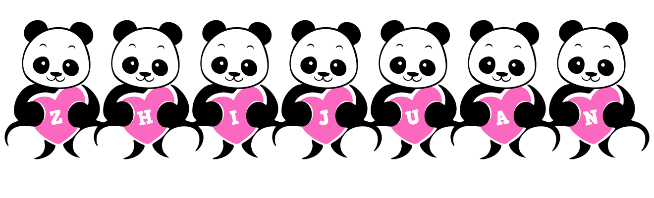Zhijuan love-panda logo