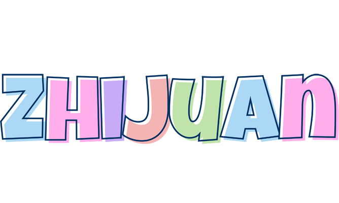 Zhijuan pastel logo