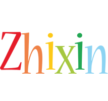 Zhixin birthday logo