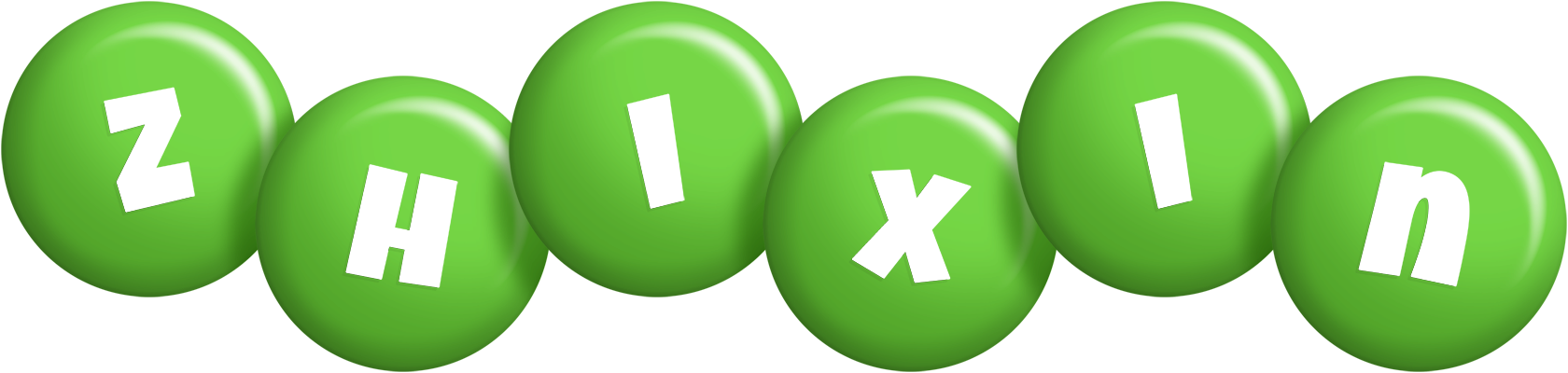 Zhixin candy-green logo