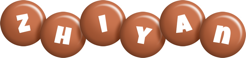 Zhiyan candy-brown logo