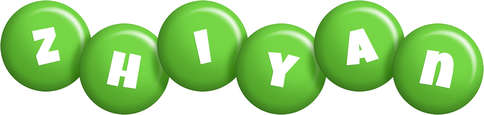 Zhiyan candy-green logo