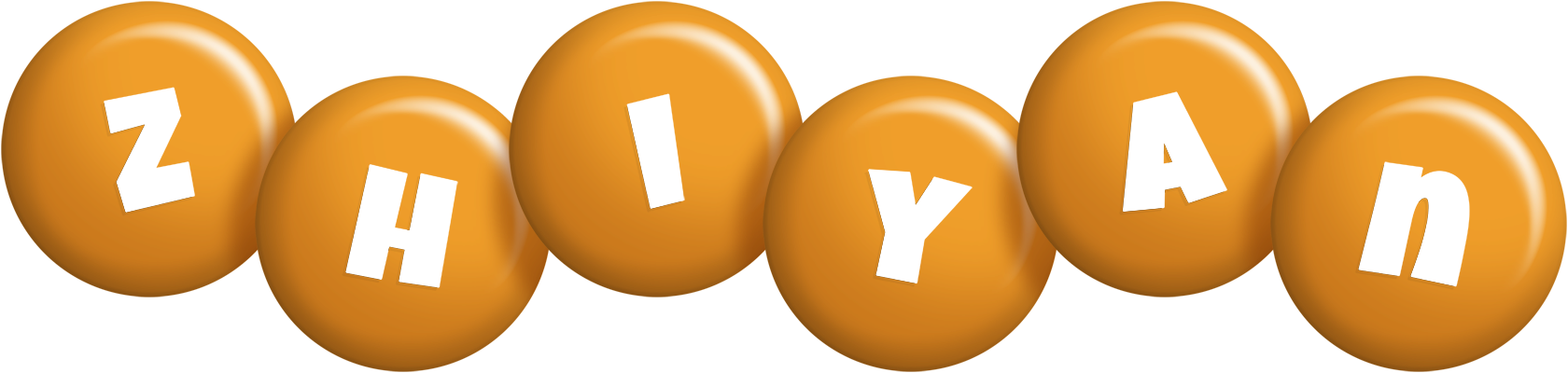 Zhiyan candy-orange logo