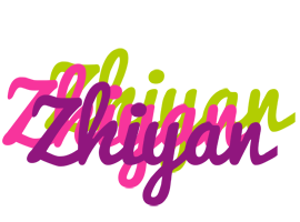 Zhiyan flowers logo