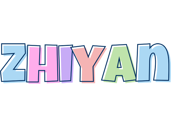 Zhiyan pastel logo