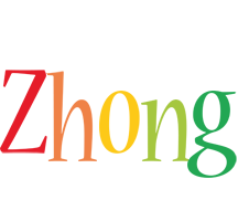 Zhong birthday logo