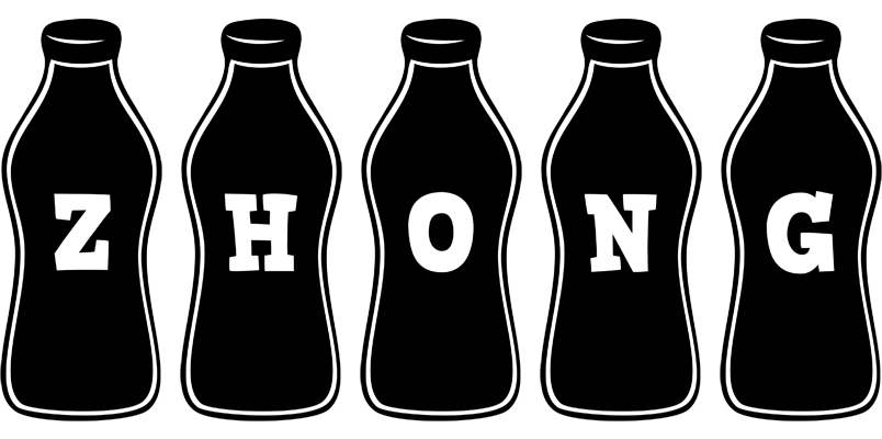 Zhong bottle logo