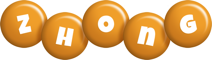 Zhong candy-orange logo