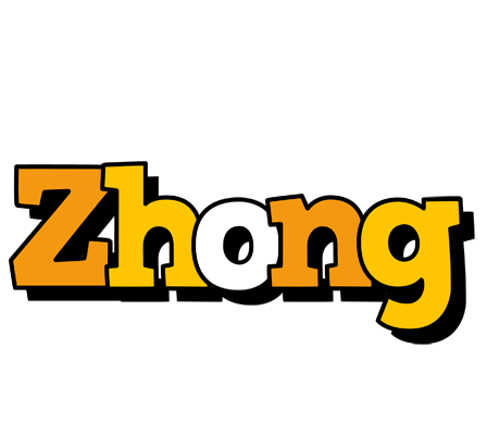 Zhong cartoon logo