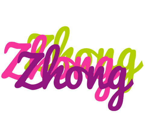 Zhong flowers logo