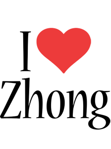 Zhong i-love logo