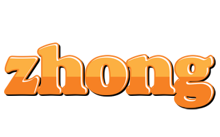 Zhong orange logo