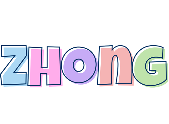 Zhong pastel logo