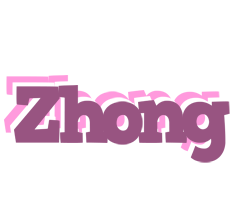 Zhong relaxing logo