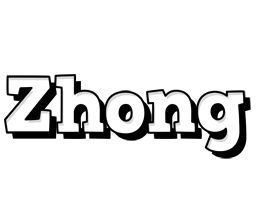 Zhong snowing logo