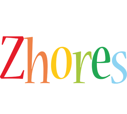 Zhores birthday logo