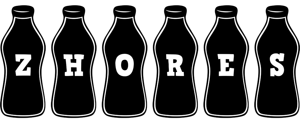 Zhores bottle logo