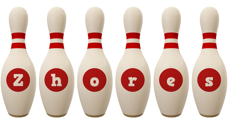 Zhores bowling-pin logo
