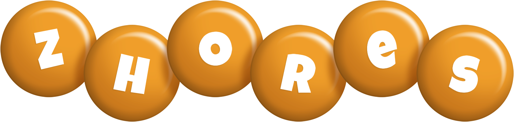 Zhores candy-orange logo