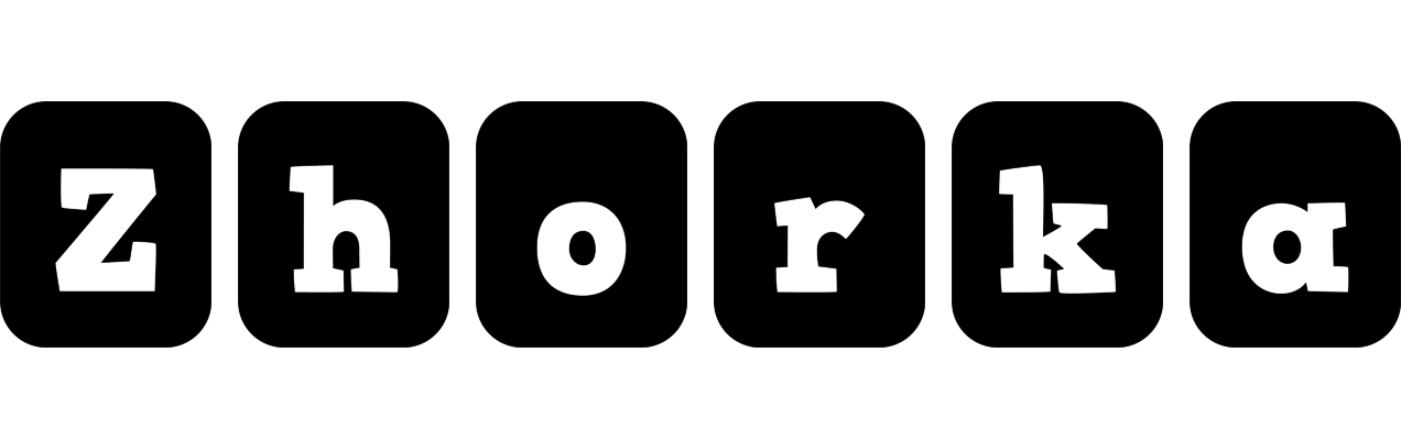 Zhorka box logo