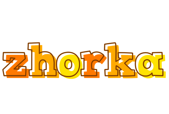 Zhorka desert logo