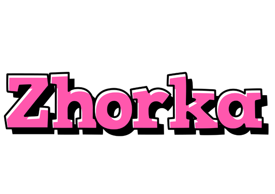 Zhorka girlish logo