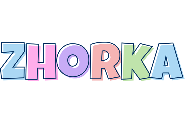 Zhorka pastel logo