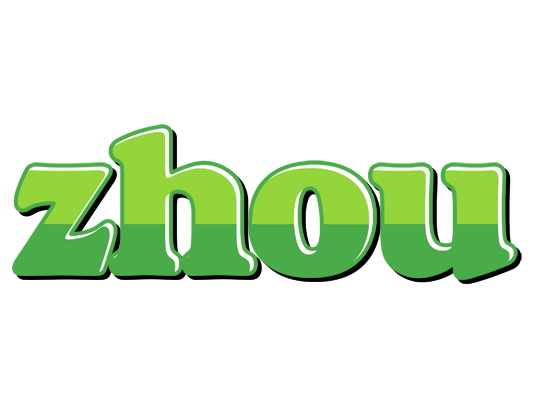 Zhou apple logo
