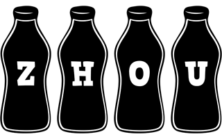 Zhou bottle logo