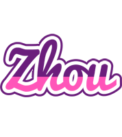 Zhou cheerful logo