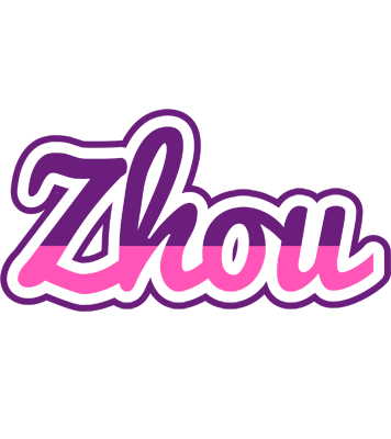 Zhou cheerful logo