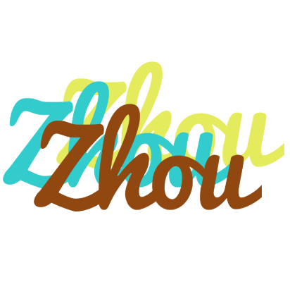 Zhou cupcake logo