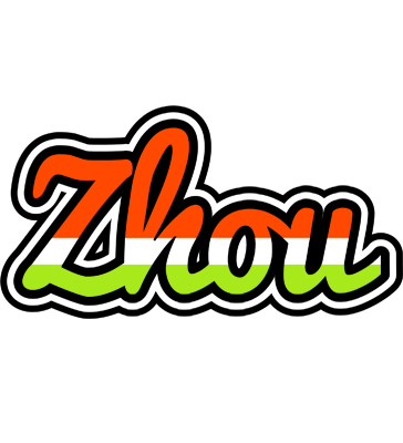 Zhou exotic logo