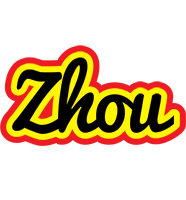 Zhou flaming logo