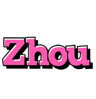 Zhou girlish logo