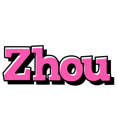 Zhou girlish logo